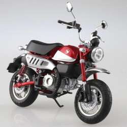 Aoshima 10956 Honda Monkey 125 Pearl Nebula Red 1:12 Bike Model