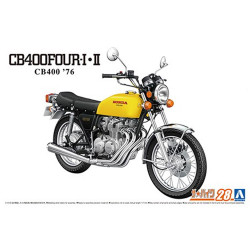 Aoshima 06385 Honda CB400FourI-II '76 Bike No.28  1:12 Model Kit