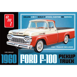 AMT 1407 Ford F-100 1960 Pickup Truck 1:25 Model Kit
