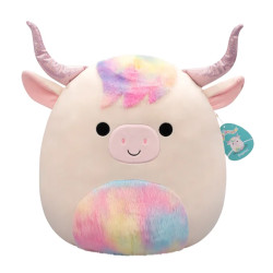 Squishmallows Dagnus the Tan Highland Cow 16" Plush Soft Toy