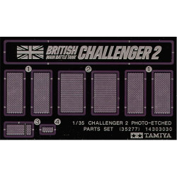 TAMIYA 35277 Challenger 2 Photo-etched part 1:35 Military Model Kit