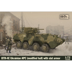 IBG 72152 BTR-4E Ukrainian APC w/Slat Armour 1:72 Model Kit