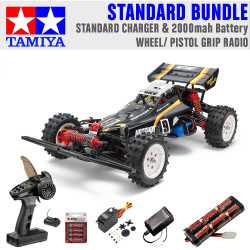 Tamiya RC 58737 Hotshot II (2024) 1:10 Standard Wheel Radio Bundle