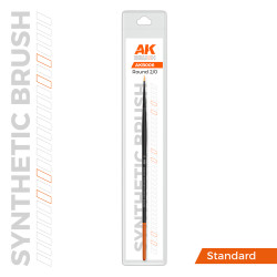 AK Interactive AKB006 Synthetic Paint Brush - Round 2/0