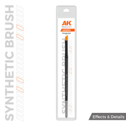 AK Interactive AKB010 Synthetic Paint Brush - Angular
