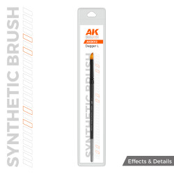 AK Interactive AKB012 Synthetic Paint Brush - Dagger L