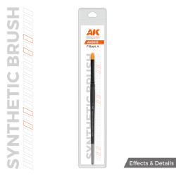 AK Interactive AKB015 Synthetic Paint Brush - Filbert 4