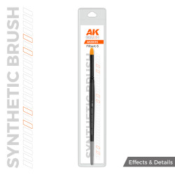 AK Interactive AKB016 Synthetic Paint Brush - Filbert 6