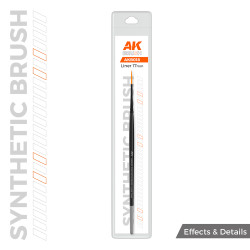 AK Interactive AKB018 Synthetic Paint Brush - Liner 17mm