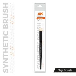 AK Interactive AKB025 Synthetic Dry Paint Brush - L