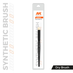 AK Interactive AKB023 Synthetic Dry Paint Brush - S