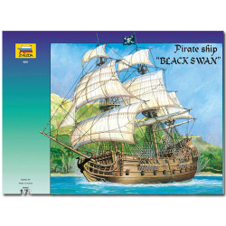ZVEZDA 9031 Black Swan - Pirate Model Kit Ships 1:72