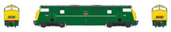 Heljan Class 42 D808 'Centaur' BR Green FYE (DCC-Sound) HN42403 OO Gauge