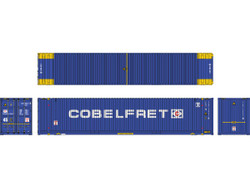 Dapol 45ft High Cube Container Cobelfret CLDU 960451 8 LEG1 DA7F-028-601 O Gauge