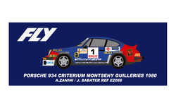 Fly Car Model P934 Montseny 1980 Zanini/Sabater SW FLYE2088 1:32