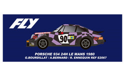 Fly Car Model P934 24hr Le Mans 1980 Bourdillat/Bernard SW FLYE2067 1:32