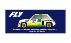 Fly Car Model R5 GT Turbo European Cup 1982 Sigala SW FLYE2100 1:32