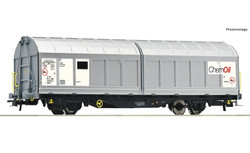 Roco AAE Cargo Hbbins CemOil Sliding Wall Wagon VI RC77491 HO Gauge