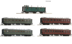 Roco KWStE Express Train Coach Set (5) I RC6200076 HO Gauge
