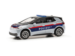 Herpa VW ID3 Polizei Osterreich HA097383 HO Gauge