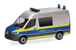 Herpa MB Sprinter High Roof Halfbus Polizei Schleswig-Holstein HA098304 HO Gauge