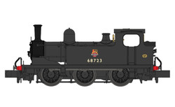 Dapol J72 Class 68723 BR Station Pilot Early Black DA2S-072-004 N Gauge