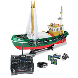 CARSON RC Fishing Boat CUX-13 2.4G 6 Ch C108014 500108014 Ready to Run