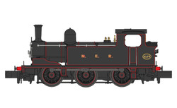 Dapol J72 Class 2173 NER Lined Black DA2S-072-001 N Gauge