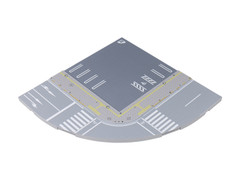 Kato Unitram Quarter Circle Inner Road Plate K41-101 N Gauge
