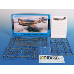 Frrom-Azur FR0047 Fairey Battle Mk.I 'Poles in UK' 1:72 Model Kit