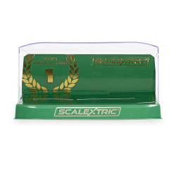 SCALEXTRIC Slot Car Crystal Display Case - Green Base