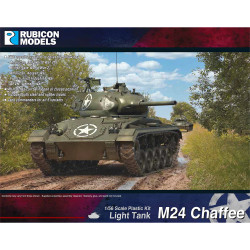 Rubicon Models 280140 M24 Chaffee Light Tank 1:56 Model Kit