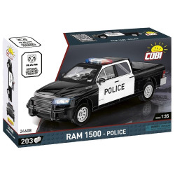 COBI 24608 RAM 1500 - Police 1:35 Brick Model Car 203pcs