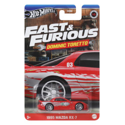 Hot Wheels Fast & Furious - Dominic Toretto: 1995 Mazda RX-7 HRW46 1:64 Diecast