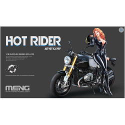 Meng Model Hot Rider (Resin) 1:9 Figure Model Kit SPS-076