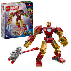 LEGO Marvel 76307 Iron Man Mech vs. Ultron Age 6+ 101pcs