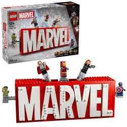 LEGO Marvel 76313 MARVEL Logo & Minifigures Age 12+ 931pcs