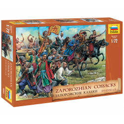 Zvezda 8064 Cossacks 16th - 18th Century 1:72 Plastic Model Kit