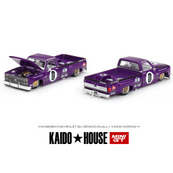 MiniGT Chevrolet Silverado Dually KAIDO V1 1:64 Diecast Model MGTKHMG084