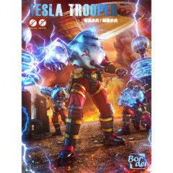 Border Models BA-001 Tesla Trooper (Command & Conquer) 1:12 Model Kit