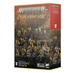 Games Workshop Warhammer AoS Spearhead: Orruk Warclans Ironjawz Bigmob 70-893