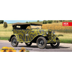 ICM 24053 GAZ-A in German Service 1:24 Model Kit