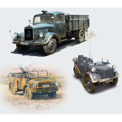 ICM DS3529 Vehicles of the D.A.K Diorama Set 1:35 Model Kit