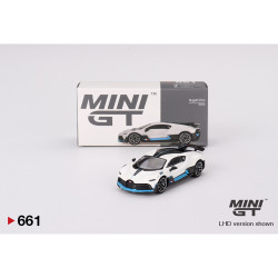 MiniGT 661 Bugatti Divo White 1:64 Diecast Model