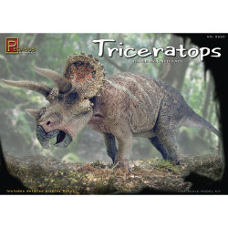 Pegasus 9550 Triceratops Dinosaur 1:24 Model Kit