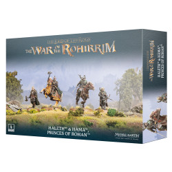 Games Workshop Warhammer Middle-Earth SBG: Haleth & Hama Princes of Rohan 30-89