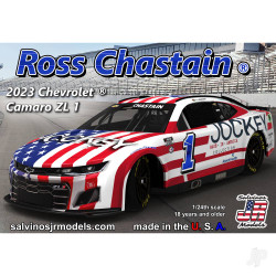 Salvinos JR Trackhouse Racing 2023 Ross Chastain Camaro "Jockey" 1:24 Model Kit