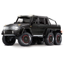 Traxxas TRX-6 Mercedes-Benz G63 AMG XL-5 6X6 RTD 1:10 RC Scale Crawler - Black