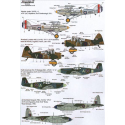 Xtradecal 48106 RFC/RAF 100 Years of 4 Squadron Pt.1 1:48 Model Kit Decals