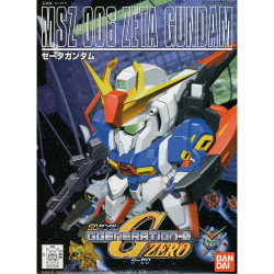Bandai SD Gen-0 BB 198 MSZ-006 Zeta Gundam Gunpla Kit
